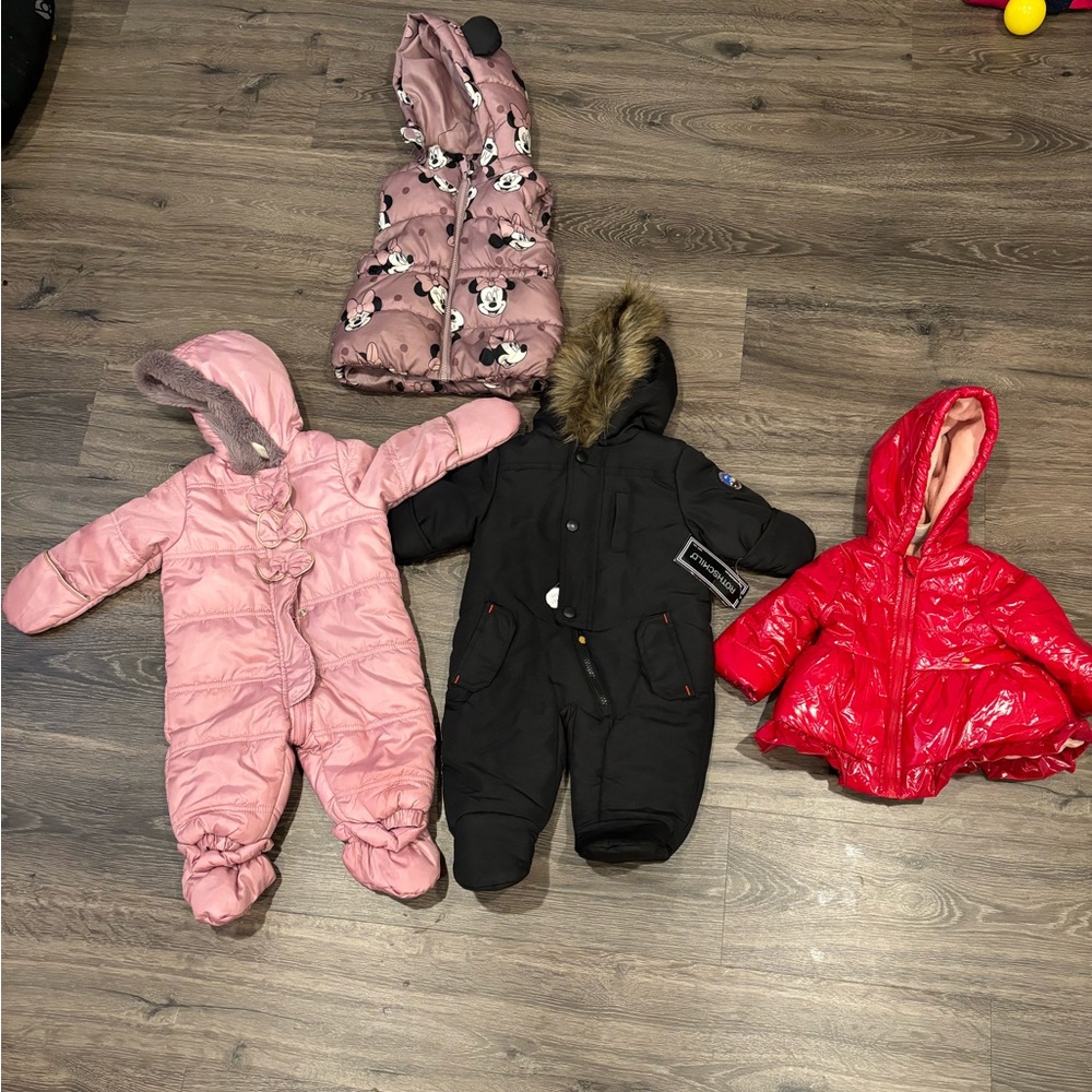 Baby girl winter coat bundle
